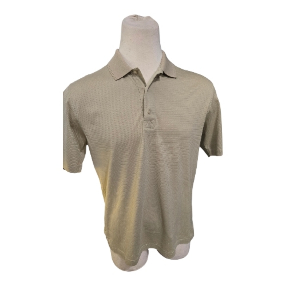 Greg Norman Collection Beige Polo Shirt